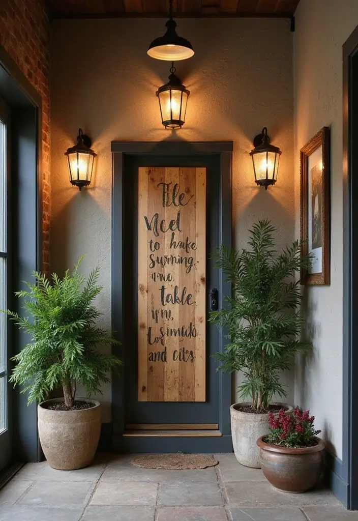 28 Farmhouse Decor DIY Ideas That Feel Rustic & Cozy - 14. Hand-Painted Wooden Signs