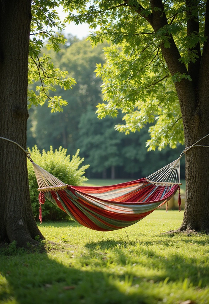 28 Outdoor Furniture DIY Projects for a Stylish Backyard 28 28 Outdoor Furniture DIY Projects for a Stylish Backyard - 28. Upcycled Fabric Hammock
