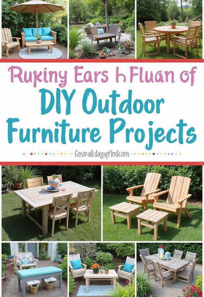 28 Outdoor Furniture DIY Projects for a Stylish Backyard 29 28 Outdoor Furniture DIY Projects for a Stylish Backyard - Conclusion