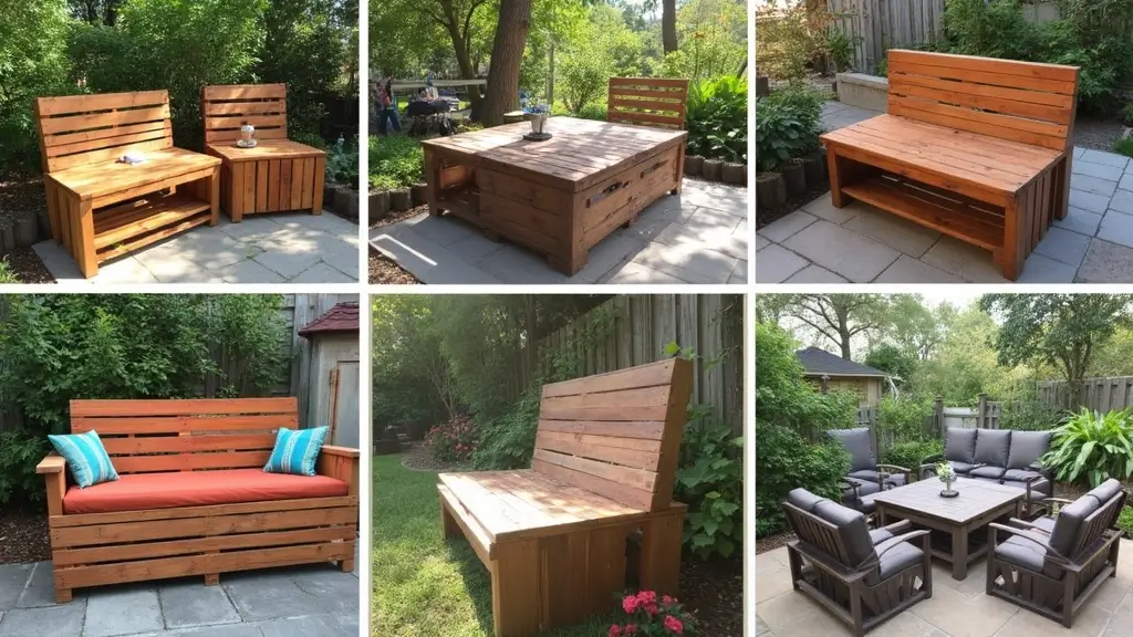 28 Outdoor Furniture DIY Projects for a Stylish Backyard