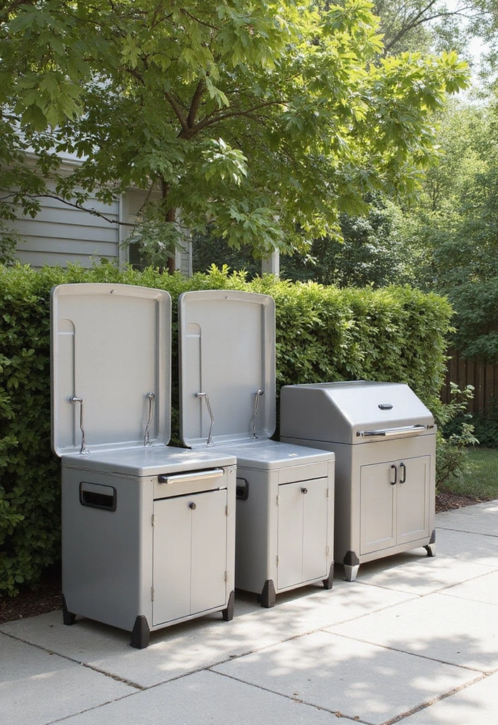 28 Outdoor Storage DIY Ideas That Are Brilliantly Practical 26 28 Outdoor Storage DIY Ideas That Are Brilliantly Practical - 26. Weatherproof Storage Solutions