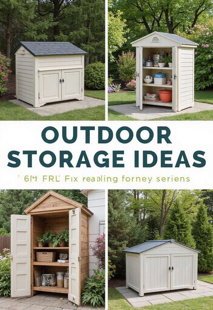 28 Outdoor Storage DIY Ideas That Are Brilliantly Practical 29 28 Outdoor Storage DIY Ideas That Are Brilliantly Practical - Conclusion