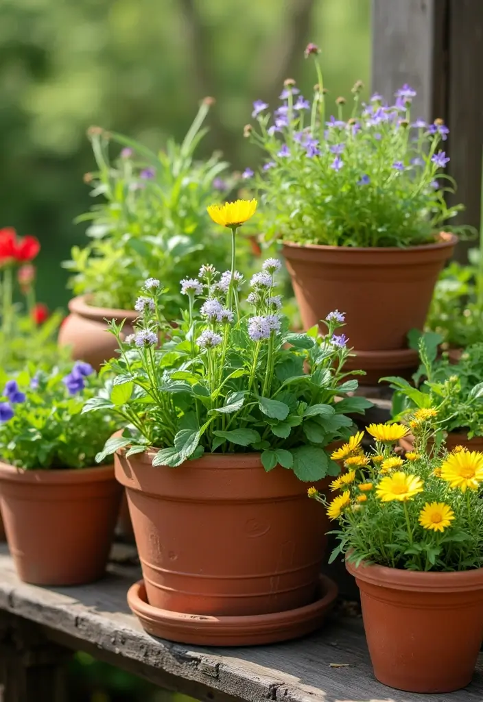 29 Creative Home Decor Ideas DIY for Every Room - 21. DIY Terracotta Stacked Planters