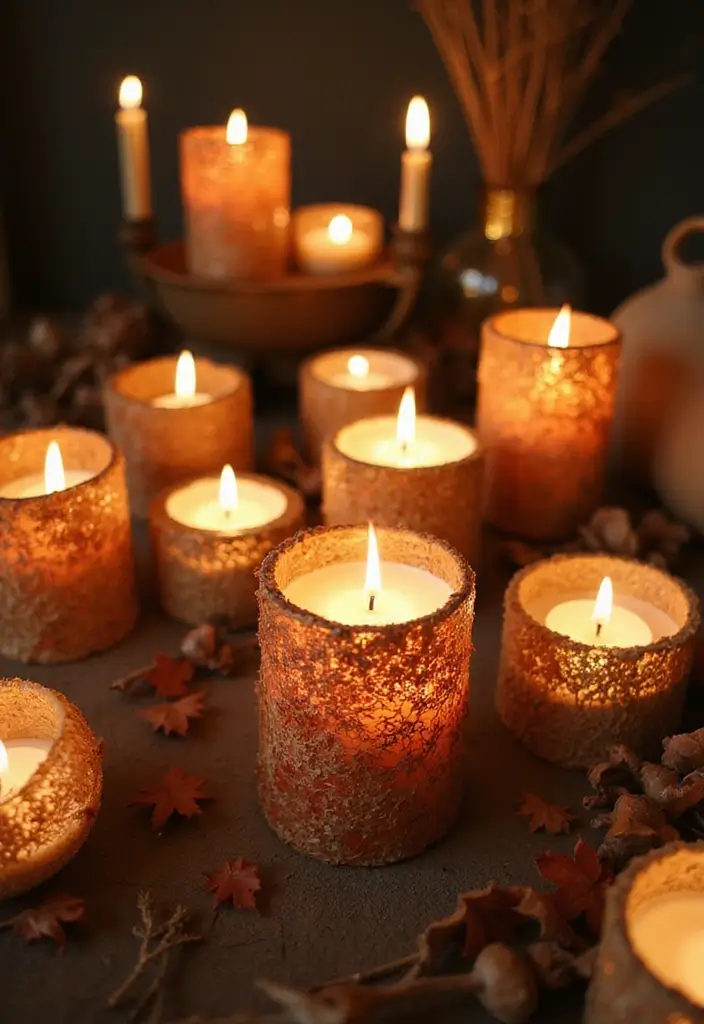 29 Creative Home Decor Ideas DIY for Every Room - 6. Eco-Friendly Candle Holders