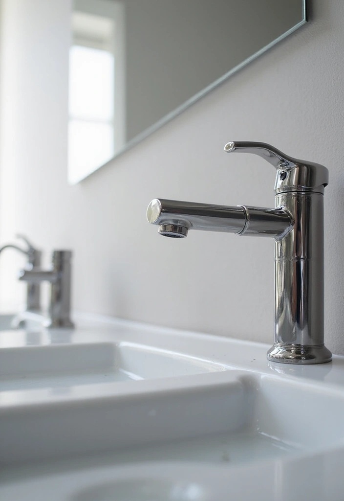 29 DIY Bathroom Ideas That Feel Spa-Like 15 29 DIY Bathroom Ideas That Feel Spa-Like - 15. Upgrade Faucets