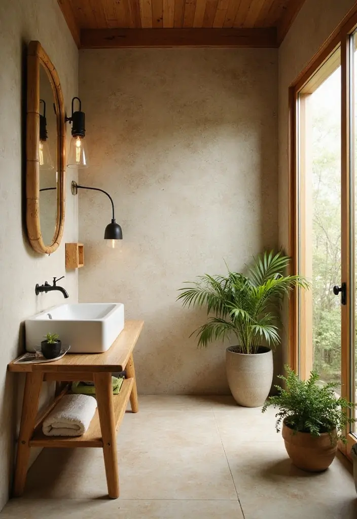 29 DIY Bathroom Ideas That Feel Spa-Like 24 29 DIY Bathroom Ideas That Feel Spa-Like - 24. Bamboo Accents