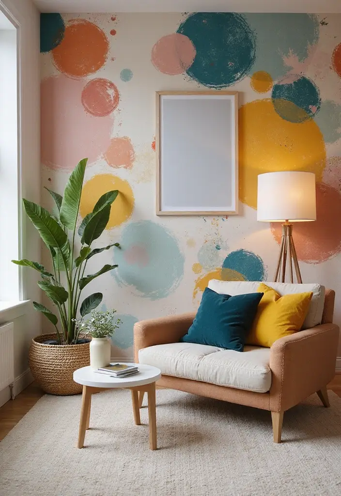 29 DIY Window Treatments That Look High-End - 21. Stylish Removable Wallpaper Shades