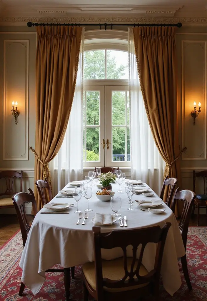 29 DIY Window Treatments That Look High-End - 26. Elegant Drapery with Hooks
