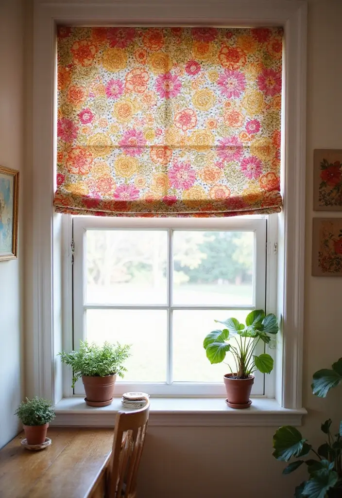 29 DIY Window Treatments That Look High-End - 9. DIY Fabric Shades