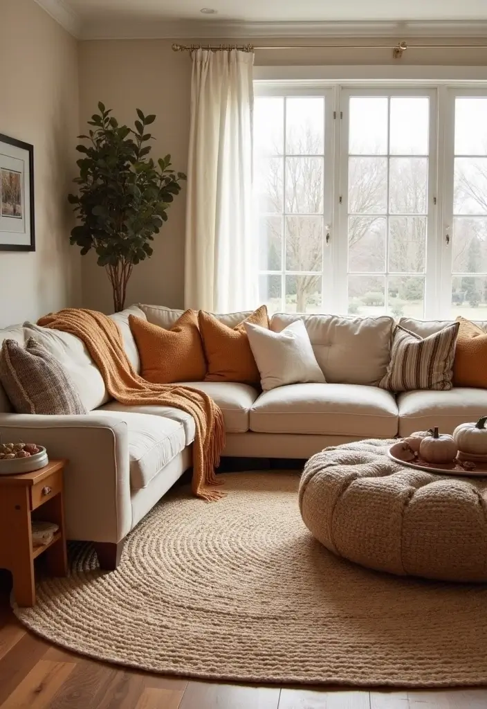 29 Fall Home Decor DIY Projects for a Warm Vibe 18 29 Fall Home Decor DIY Projects for a Warm Vibe - 18. Natural Fiber Rugs
