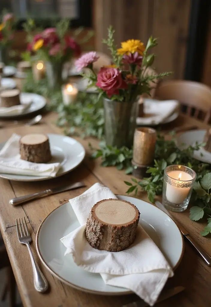 29 Napkin Holder DIY Ideas for Every Occasion 1 29 Napkin Holder DIY Ideas for Every Occasion - 1. Rustic Wood Slice Napkin Holder