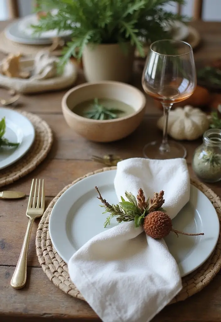 29 Napkin Holder DIY Ideas for Every Occasion 26 29 Napkin Holder DIY Ideas for Every Occasion - 26. Natural Element Holders