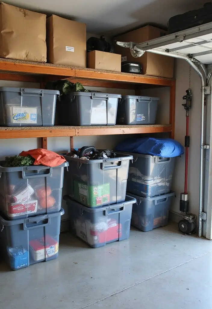 30+ DIY Organization Ideas to Simplify Your Home - 29. Stackable Storage Bins