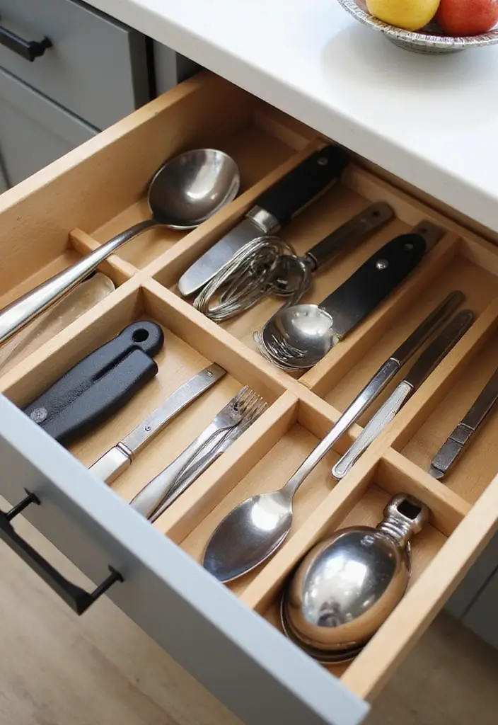 30+ DIY Organization Ideas to Simplify Your Home - 8. Drawer Dividers