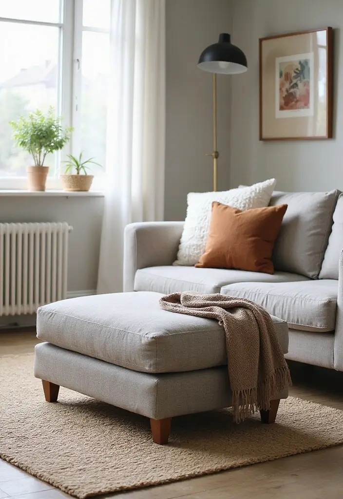 30+ DIY Organization Ideas to Simplify Your Home - 9. Multi-Purpose Ottoman