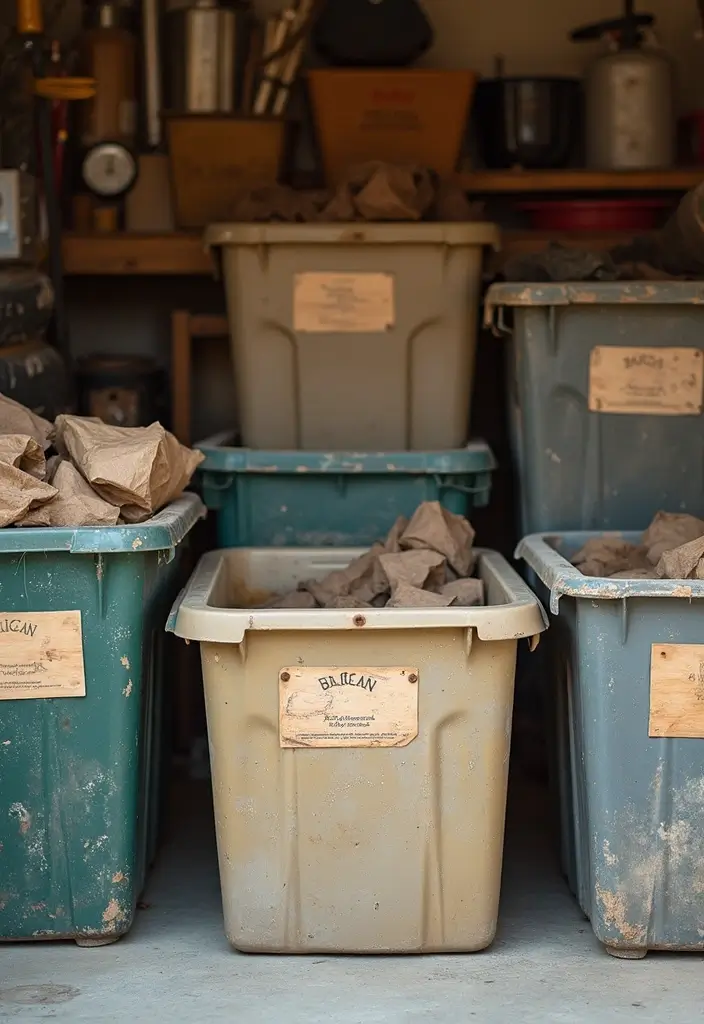 30+ Garage Organization Ideas DIY for a Clutter-Free Life - 12. Labeling with Biodegradable Tags