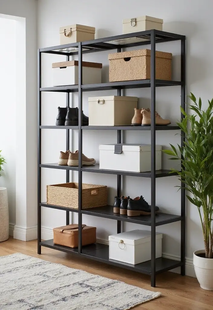 30+ Smart Shoe Shelf DIY Projects That Save Space 16 30+ Smart Shoe Shelf DIY Projects That Save Space - 16. IKEA Hacks for Shoe Organization