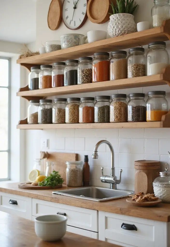 30+ Spice Rack Ideas DIY for Organized Kitchens 13 30+ Spice Rack Ideas DIY for Organized Kitchens - 13. Hanging Spice Rack