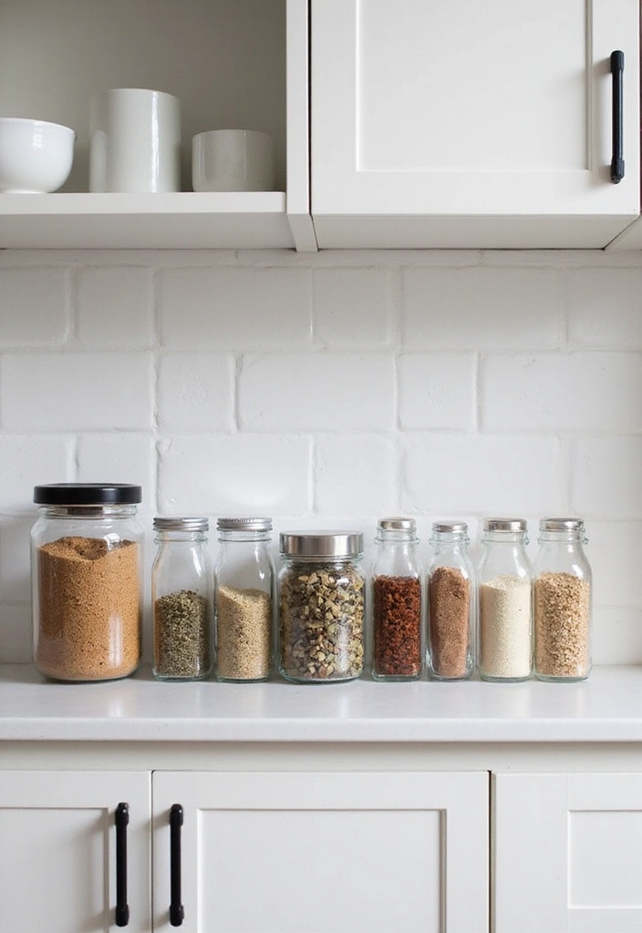 30+ Spice Rack Ideas DIY for Organized Kitchens 6 30+ Spice Rack Ideas DIY for Organized Kitchens - 6. Clear Acrylic Containers