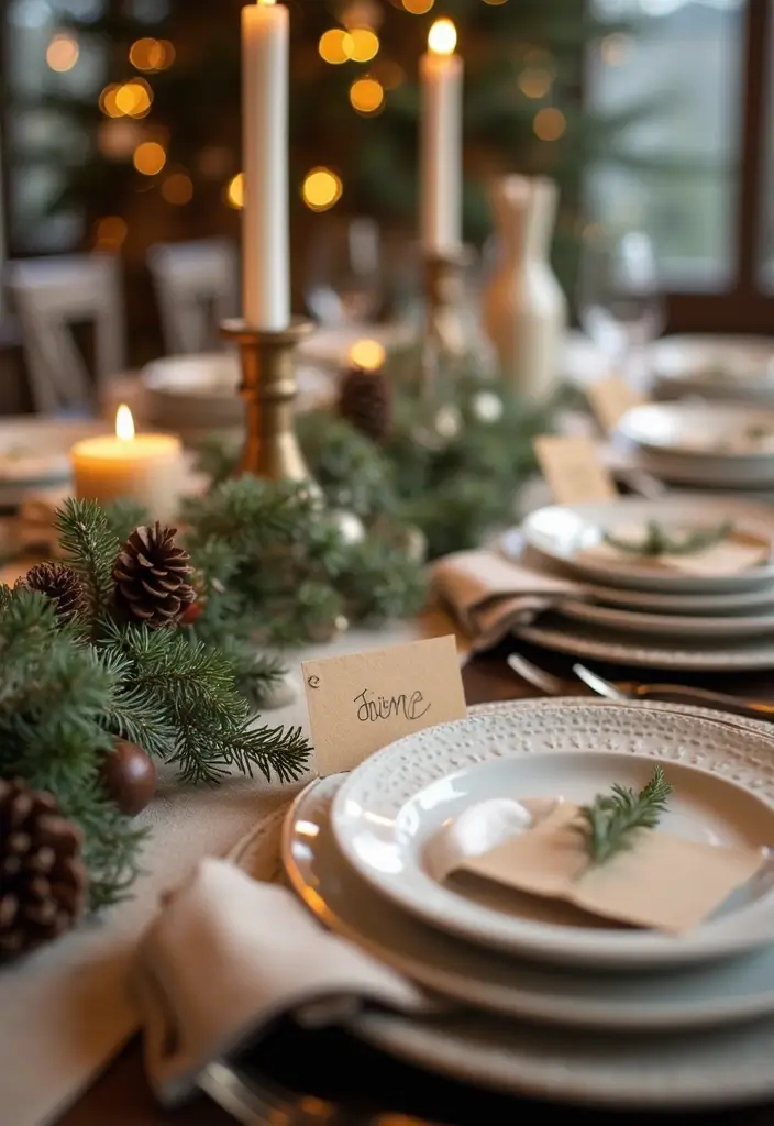 30+ Winter DIY Decor Projects That Feel Magical 24 30+ Winter DIY Decor Projects That Feel Magical - 24. Personalized Name Tags