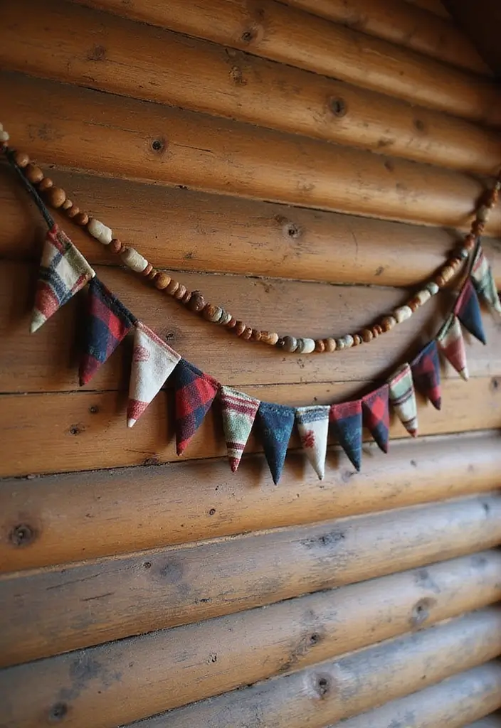 30+ Winter DIY Decor Projects That Feel Magical 4 30+ Winter DIY Decor Projects That Feel Magical - 4. DIY Flannel Banners