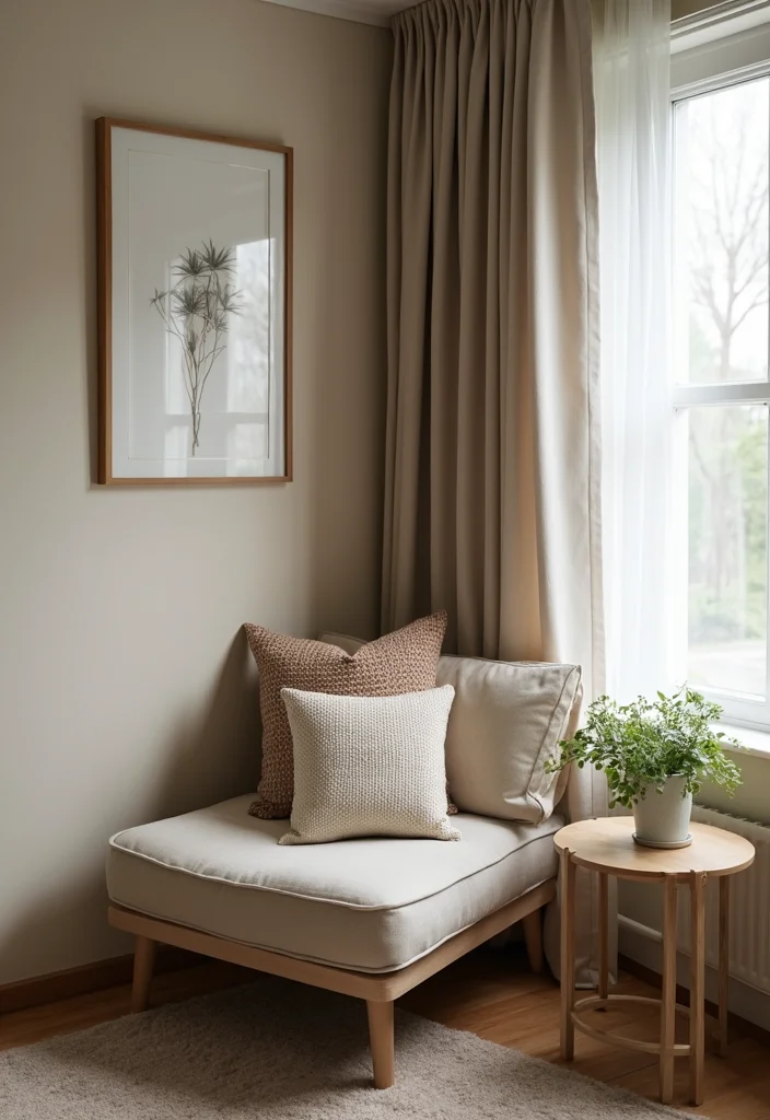 10 Small Square Bedroom Ideas for Smart Balanced Arrangements - 3. Cozy Corner Nooks