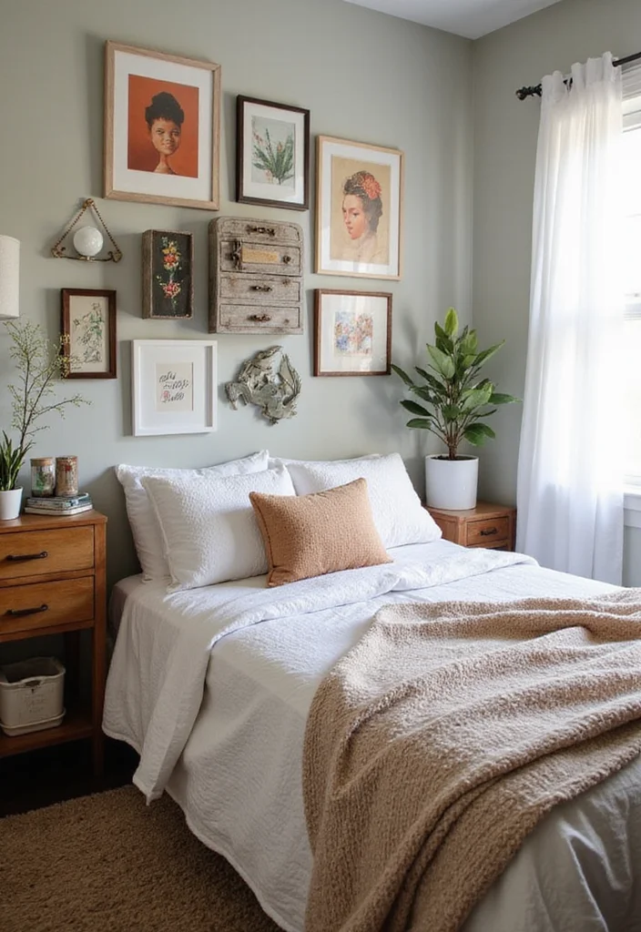 10 Small Square Bedroom Ideas for Smart Balanced Arrangements - 8. Incorporate Personal Touches