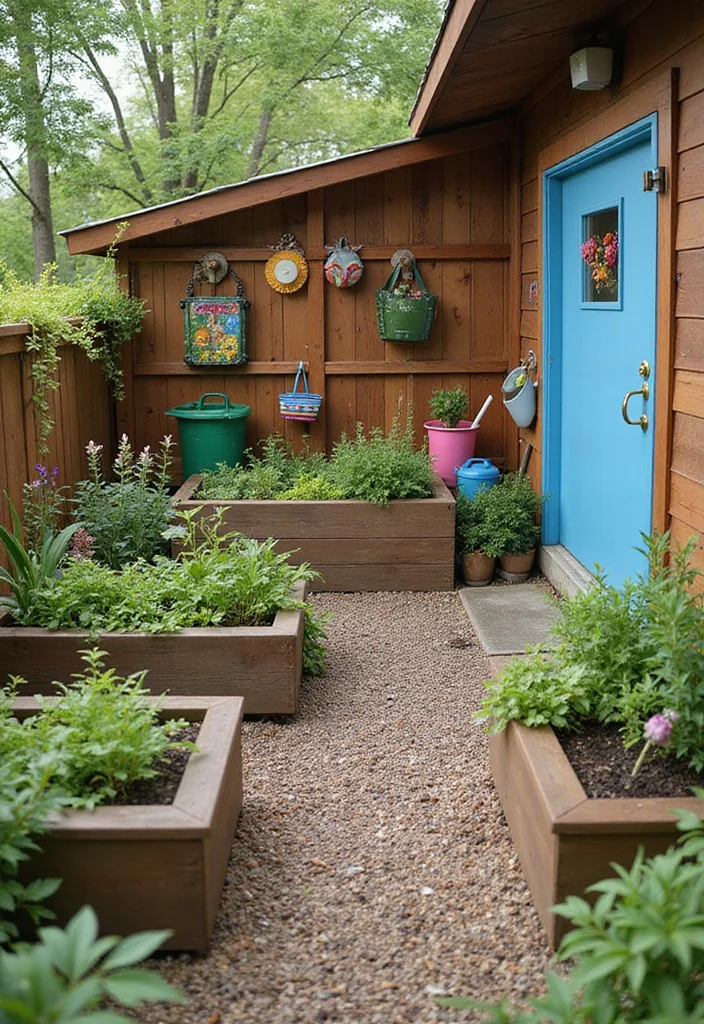 10 Toca Boca Backyard Ideas for Cute Fun Creative Builds - 4. Whimsical Gardening Corner