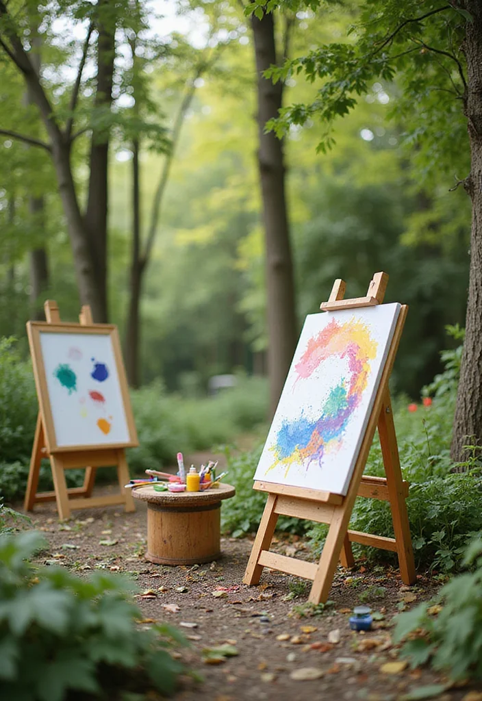 10 Toca Boca Backyard Ideas for Cute Fun Creative Builds - 5. Toca Boca Outdoor Art Studio