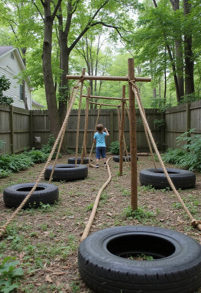10 Toca Boca Backyard Ideas for Cute Fun Creative Builds - 9. Adventure Course