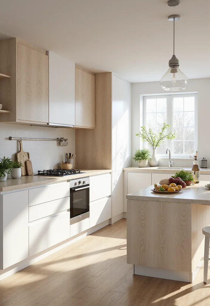 10 Toca Boca Room Ideas for a Modern Mansion Kitchen - 1. Sleek Scandinavian Style