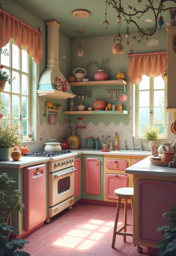10 Toca Boca Room Ideas for a Modern Mansion Kitchen - 8. Whimsical Fairy Tale Kitchen