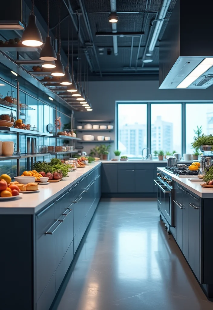 10 Toca Boca Room Ideas for a Modern Mansion Kitchen - 9. High-Tech Culinary Lab