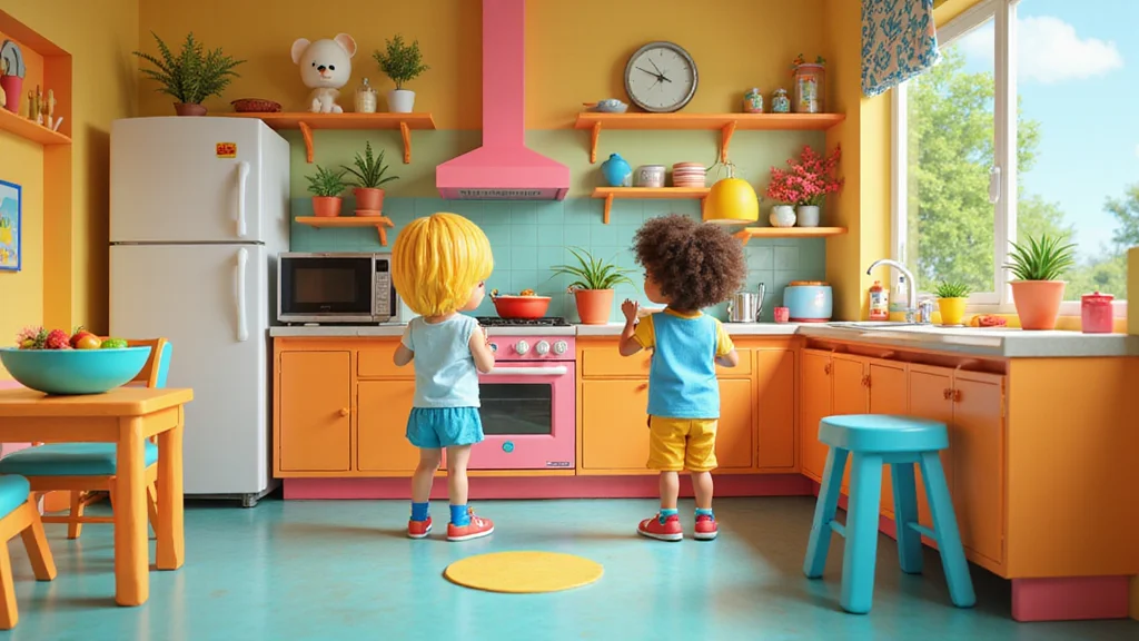 10 Toca Boca Room Ideas for a Modern Mansion Kitchen