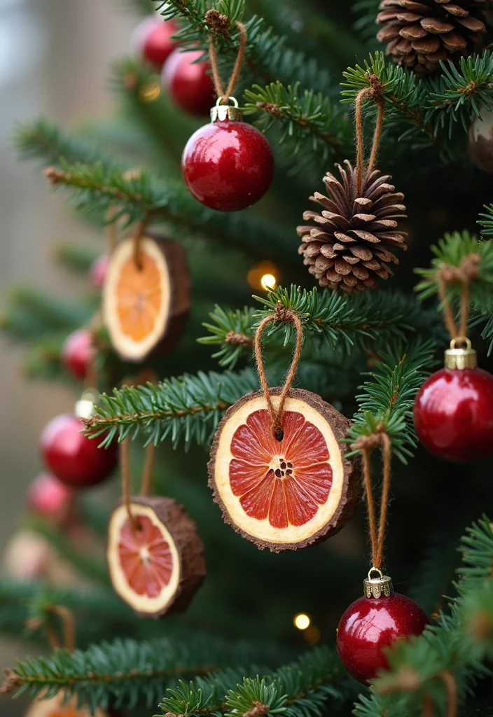 12 Backyard Christmas Decor Ideas for Festive Seasonal Cheer - 4. DIY Eco-Friendly Ornaments