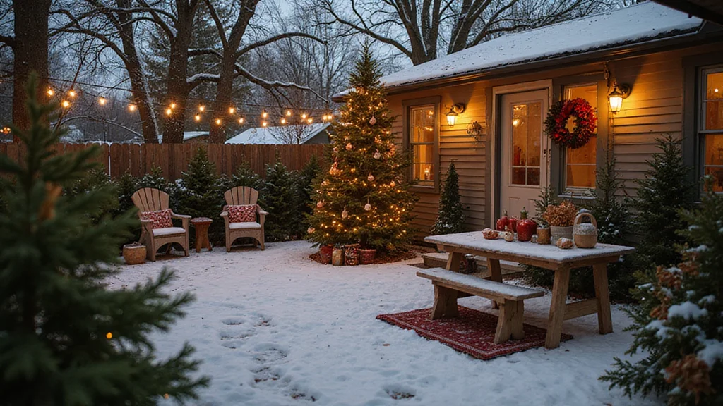 12 Backyard Christmas Decor Ideas for Festive Seasonal Cheer