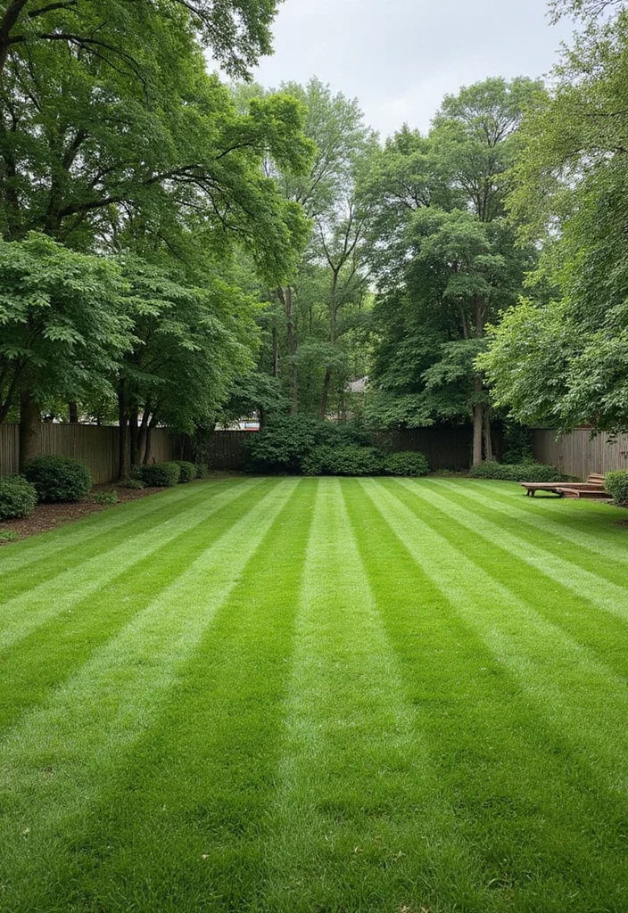 12 Basic Backyard Ideas for Simple Clean Functional Living - 10. Open Green Spaces