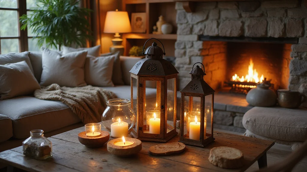 12 Candle Lanterns Decor Ideas Living Room for Warm Cozy Glow