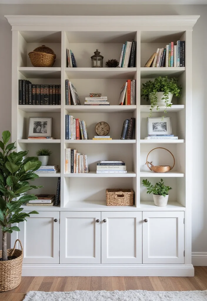 12 Cupboard Ideas Bedroom for Practical Neat Storage - 12. Customizable Wall Units: Personal Touch