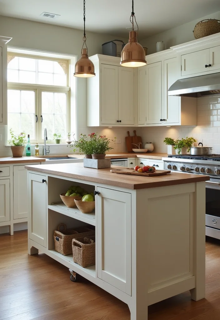 12 Cute Small Kitchen Ideas for Charming Functional Spaces - 8. Functional Furniture