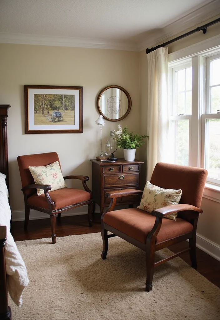 12 Dark Wood Bedroom Furniture Decor Ideas for Rich Cozy Style - 6. Dark Wood Furniture Accents