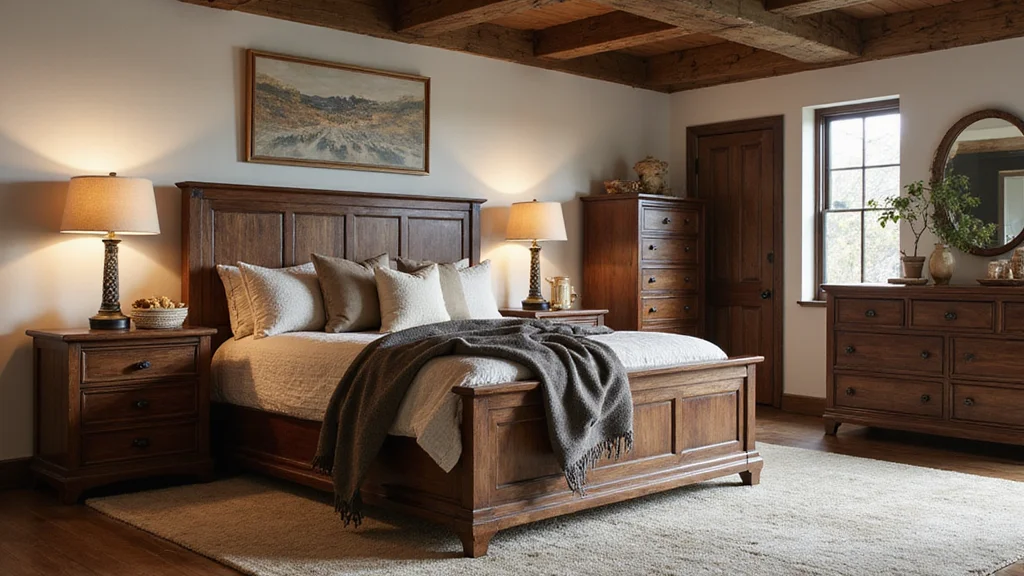12 Dark Wood Bedroom Furniture Decor Ideas for Rich Cozy Style