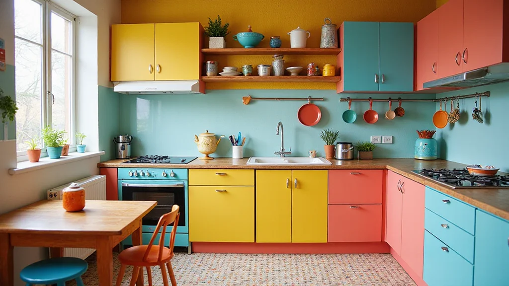 12 Funky Kitchen Ideas for Colorful Playful Creative Vibes