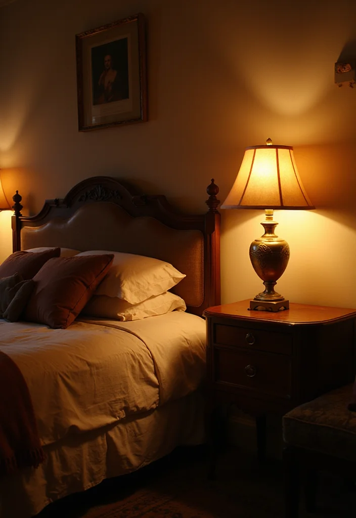 12 Indian Bedroom Ideas for Warm Colorful Cultural Style - 6. Beautiful Lighting