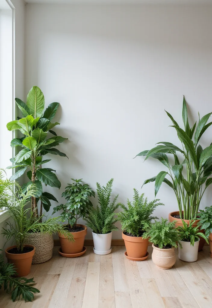 12 Indian Bedroom Ideas for Warm Colorful Cultural Style - 7. Nature Elements