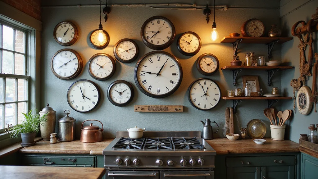 12 Kitchen Clocks Wall Ideas for Functional Decorative Style