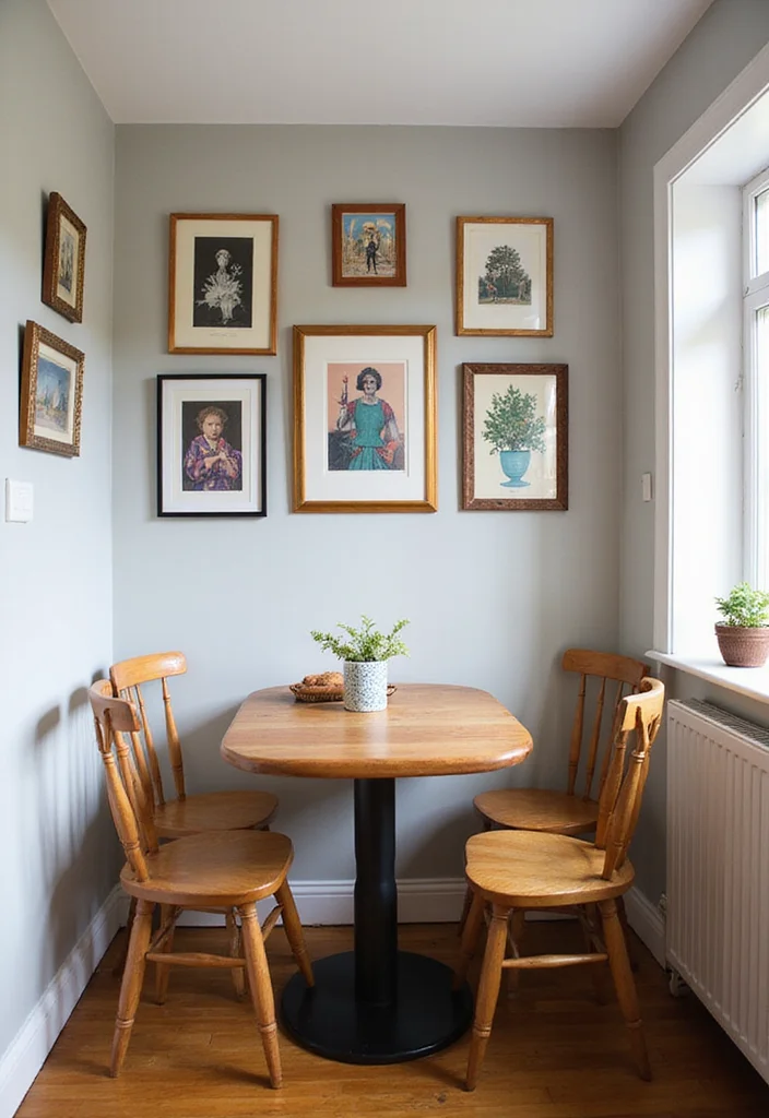12 Kitchen Diner Ideas for Cozy Practical Shared Eating Areas - 11. Incorporate Local Art