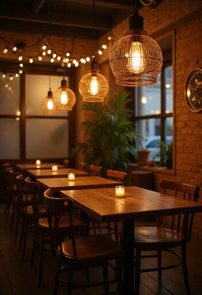 12 Kitchen Diner Ideas for Cozy Practical Shared Eating Areas - 3. Eco-Friendly Lighting Solutions