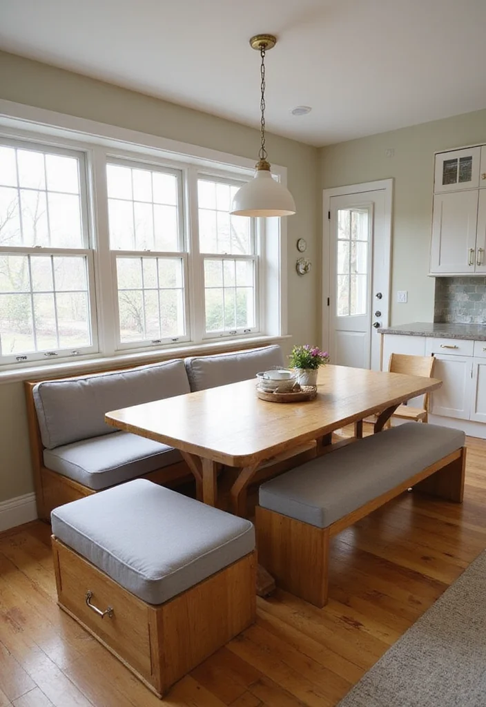 12 Kitchen Diner Ideas for Cozy Practical Shared Eating Areas - 4. Multi-Functional Furniture