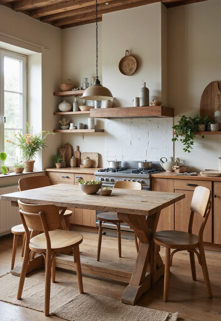 12 Kitchen Diner Ideas for Cozy Practical Shared Eating Areas - 5. Natural Color Palettes